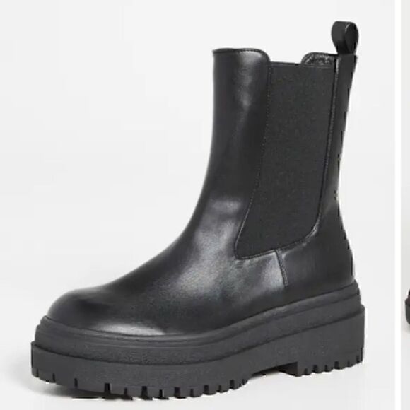 New in Box Good American Pull on Combat Chelsea Boots Size 11 - Picture 2 of 13